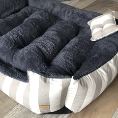 Combo Cama Moises & Comedero en altura NET doble - perros medianos - comprar online