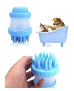 Imagen de Duchador Con Cepillo Para Baño Perros Y Gatos