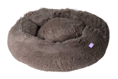 Combo Cama Puff & Comedero en altura Paraiso triple - para gatos - Happy Pets