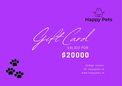 GIFTCARD - Happy Pets