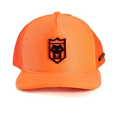 Boné Laranja Neon Tag Preta - comprar online