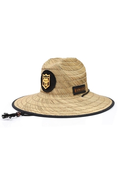 Chapéu de Palha Tag Dourada - comprar online