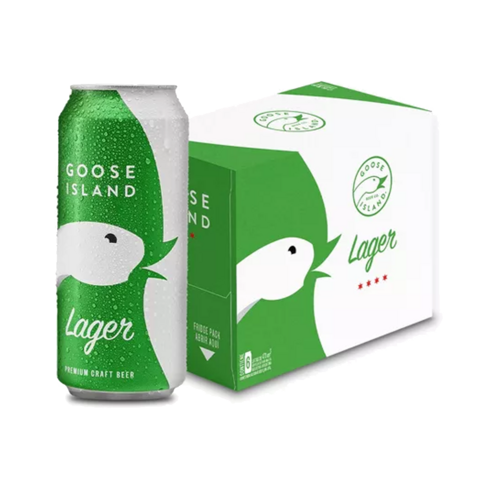 GOOSE ISLAND LAGER SIX PACK LATA 473ML