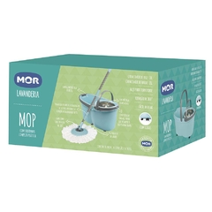 Esfregão MOP 21 litros com rodinhas limpeza pratica Mor - comprar online