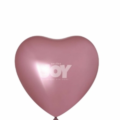 Balão 11 formato de coração com 20 unidades Joy