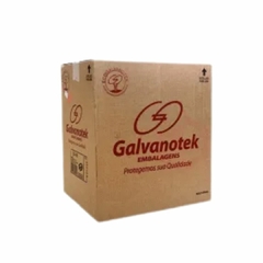 Tampa pet para pote G-677 com 250 ml caixa com 400 unidades Galvanotek