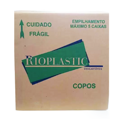 Copo Descartável Transparente Liso de Polipropileno 770 ml Pacote Com 25 Unidades Rio Plastic - comprar online