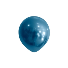 Balão 9 polegadas metalizado C/ 25 unidades