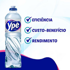 Detergente Líquido Clear 500ml Ypê - comprar online