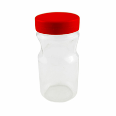 Pote de vidro Potes e Cia 400ml liso modelo Nescafe com tampa e com cores sortidas Ref.201 - comprar online