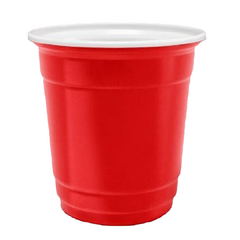 Copo 440ml Ps Vermelho Pacote Com 25 Unidades Us Cup Copaza