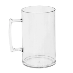 Caneca chopp incolor 350ml Amalu