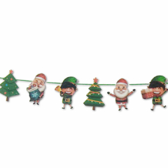 Enfeite de natal decorativa personagens natal 2,5 metros Ponto das festas