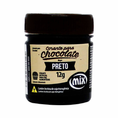 Corante para chocolae 12 gramas preto Mix