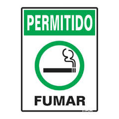 Placa Sinalize 20x30cm poliestireno proibido fumar lei federal