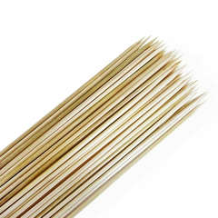 Espeto de bambu 18 centímetros com 50 unidades Mello - comprar online