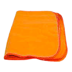 Flanela laranja 28x48cm tamanho M - comprar online