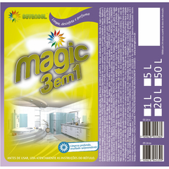 Limpador concentrado Magic (limpa, desinfeta e perfuma) biodegradável 5 litros Sevengel - comprar online