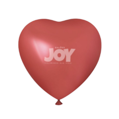 Balão 11 formato de coração com 20 unidades Joy na internet