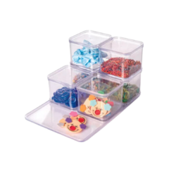 Kit Organizador 13pc Ref. 16607 Plasutil - HP Plásticos e Utilidades