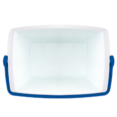 Caixa térmica 6 litros azul com alça