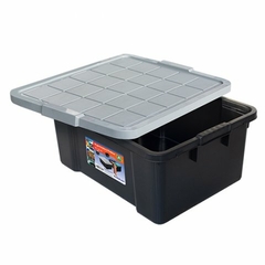 Organizador 15 litros preto referência 25431 Arqplast