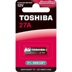 Bateria 12v Alcalina A27 Com 01 Unidade Toshiba