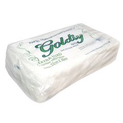 Papel toalha interfolha 100% celulose 22x20cm 500gramas Goldiy - comprar online