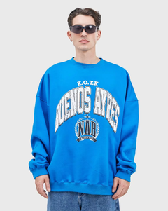 BUZO CREW NECK NAB BLUE KING OF THE KONGO