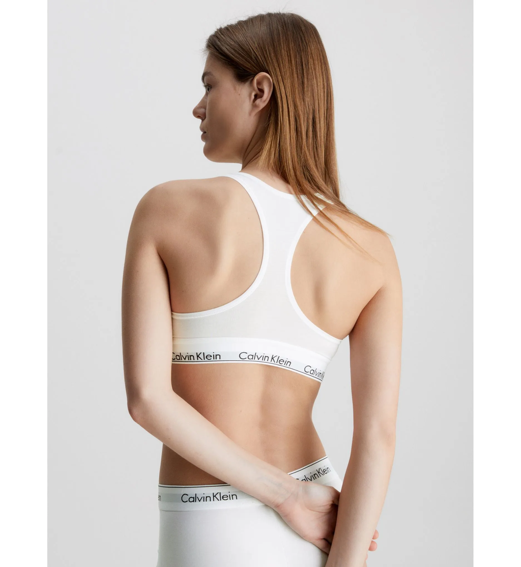 Bralette Modern Cotton White Calvin Klein