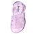 Papete lisa rosa glitter infantil menina alta qualidade juju shoes - comprar online