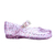 Sapatilha lisa rosa glitter infantil menina alta qualidade juju shoes - comprar online