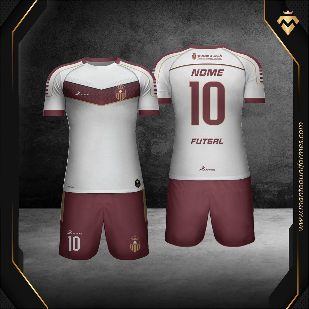 Uniforme Futebol Mercês - Camisas Manto Daóra