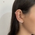 Brinco ear cuff bolinhas - prata 925 na internet