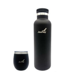 Combo Termo wild 750ml + Vaso Neat 230ml Negro