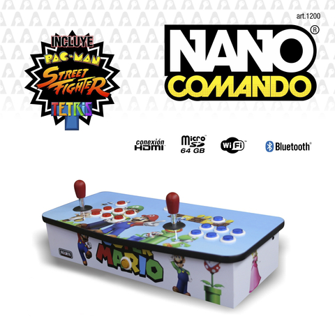 Retro consola Rearte NANOCOMANDO - Art. 1200