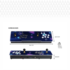 Retro consola Multijuegos - Art. 1250 - comprar online