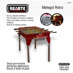 Metegol Retro Metálico - Art. 4030 - comprar online
