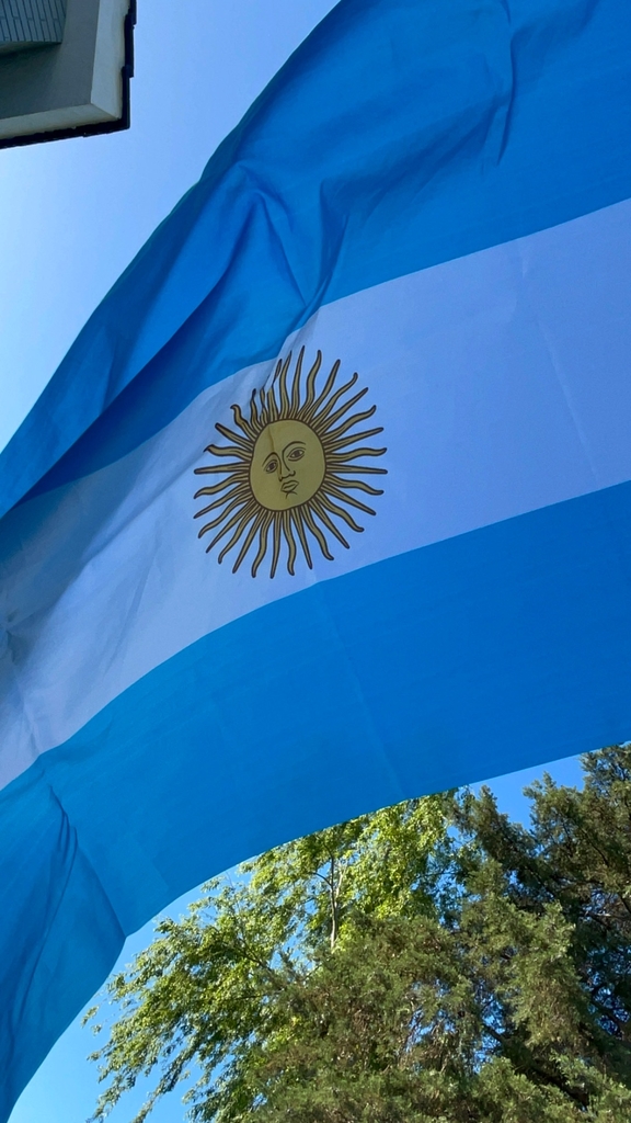 Bandera Argentina XL 60x90 cm - Hana.complementos