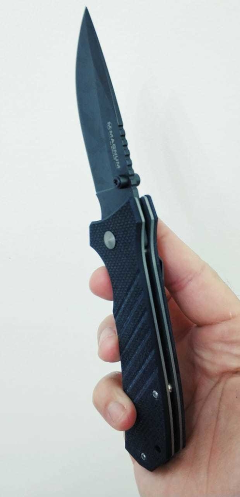 Canivete Boker Detonation I 01MB285, Linha Magnum, G10 Black, Aço Inox 440C, Lâmina Urban Camo, Case de metal/gift Canivete Boker Detonation I 01MB285, Linha Magnum, G10 Black, Aço Inox 440C, Lâmina Urban Camo, Case de metal/gift