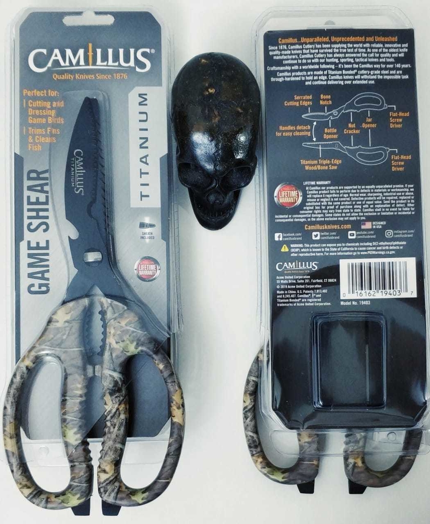 Camillus 9 Multi-Function Game Shears