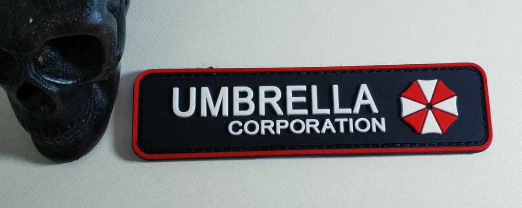 Patch Umbrella Corporation - 3 x 12 cm - EMBORRACHADO