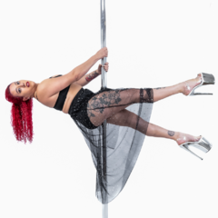 Sandália Cromada Prata Salto 20cm para Pole Dance na internet