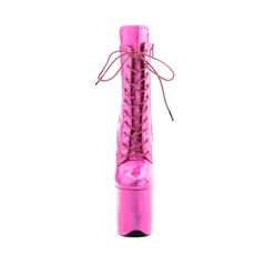 Bota SPACE BABE Pink Holográfica Salto 20cm para Pole Dance - Venus Exotic Boutique | Sapatos e Barras de Pole Dance