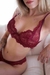 Mayara sensuale - conjunto em renda sem bojo e com aro - comprar online