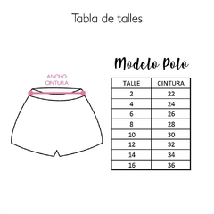 TRAJE DE BAÑO NIÑOS POLO HIBISCUS AZUL - tienda online