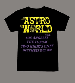 Remera Astroworld Los Angeles The Forum - comprar online