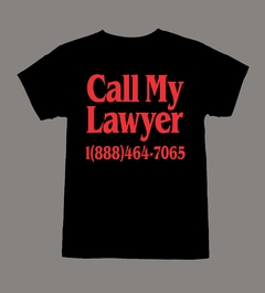 Remera Call My Lawyer - comprar online