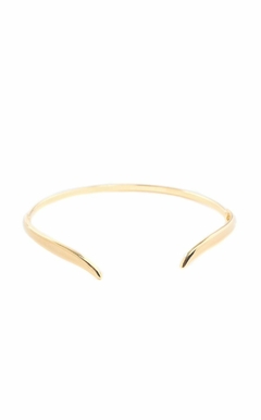 Bracelete Liso Asas com Banho em Ouro 18k ou Ródio Branco