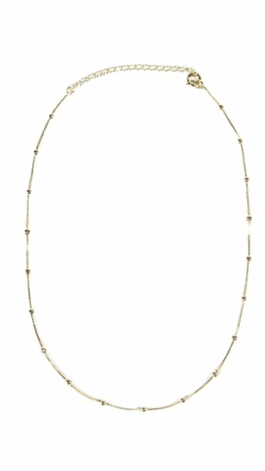 Choker Esferas com Banho em Ouro ou Ródio Branco - comprar online